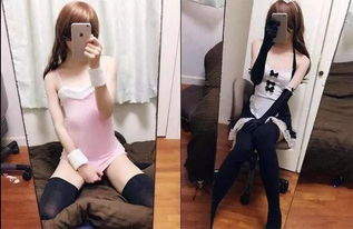 伪娘被c